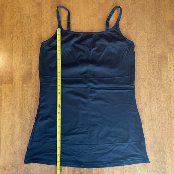 Size 2XL Maidenform Sweet Nothings black firm control tummy toning tank - Picture 4 of 7